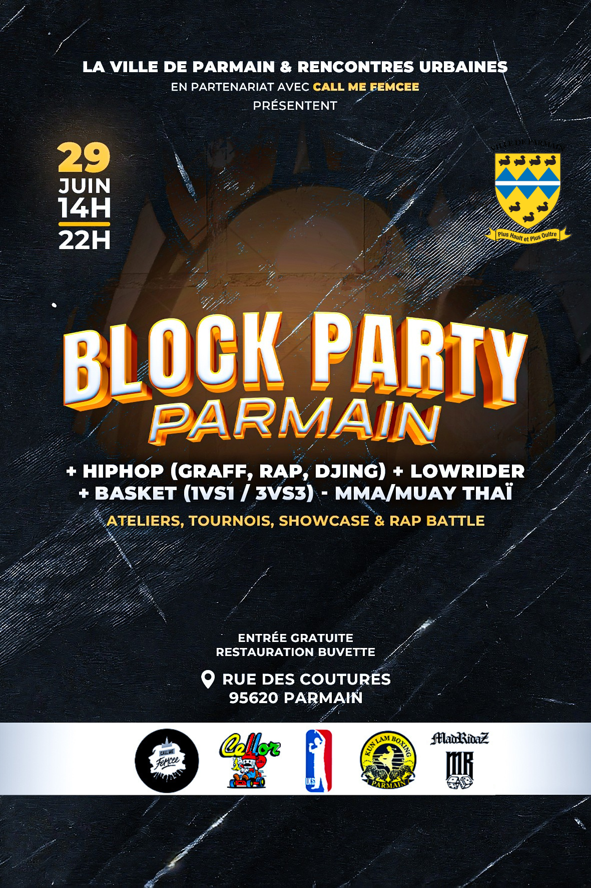 Block Party - Dimanche 29 juin | Ville de Parmain