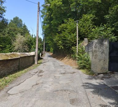 Travaux Chemin du Moulin Morel
