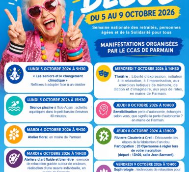 Semaine bleue 2026