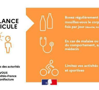 Alerte orange canicule