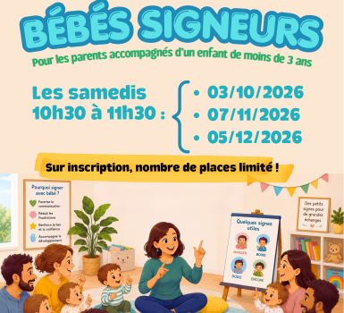 Atelier bébés signeurs