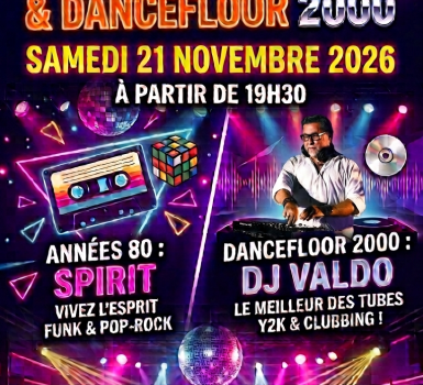 affiche années 80 - 21 novembre 2026