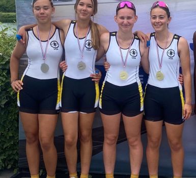 aviron Célia - Zoé - Lola - Elya - mai 2026