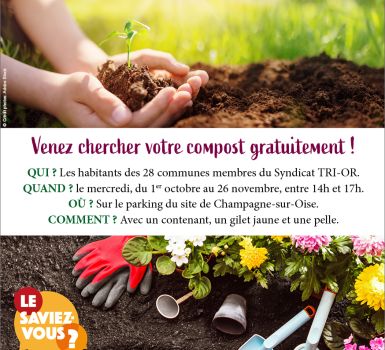 DISTRIBUTION COMPOST TRI OR Automne 2025