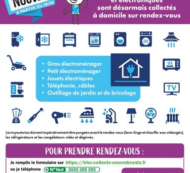 Encombrants annonce DEEE sept 2023