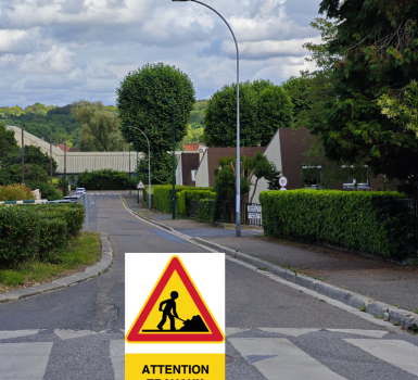Travaux chemin de la Sablière - Juillet 2026
