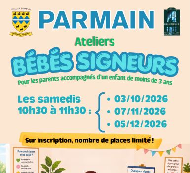 Atelier bébés signeurs