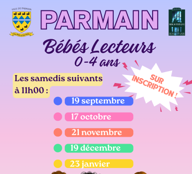 Bibliothèque Bébés lecteurs 2026