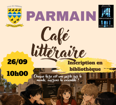 Bibliothèque café littéraire 26 septembre 2026