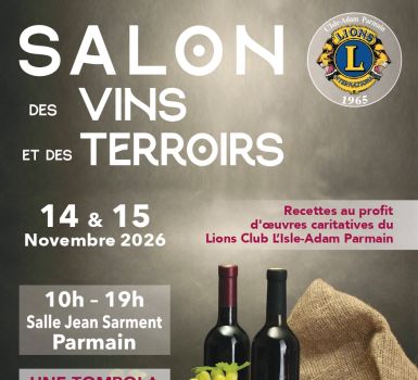 Affiche salon des vins 2026