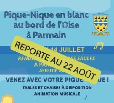 Annulation pique-nique 14 Juillet