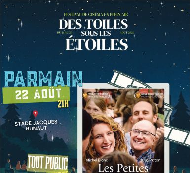 Affiche Cinéma 22 août 2026 « Les petites victoires » Parmain