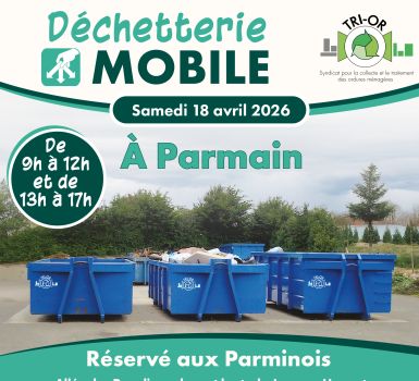 Affiche-dechetterie-mobile-parmain-18 avril 2026