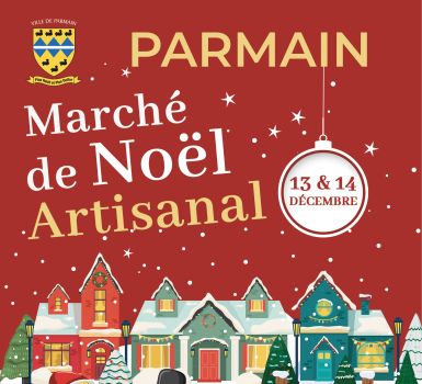 Affiche marché de Noël 2025
