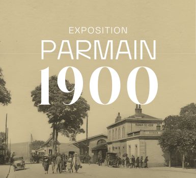 affiche exposition Parmain 1900