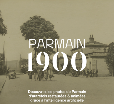 Affiche exposition Parmain 1900
