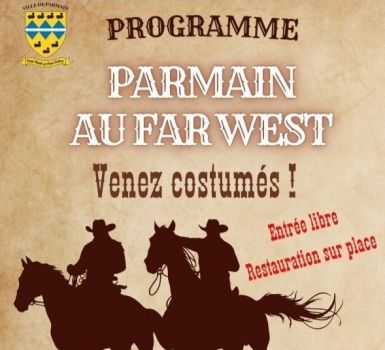 affiche Parmain au Far West 2025 changement lieu