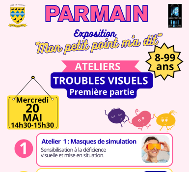 Bibliothèque - Ateliers troubles visuels 20 mai 2026