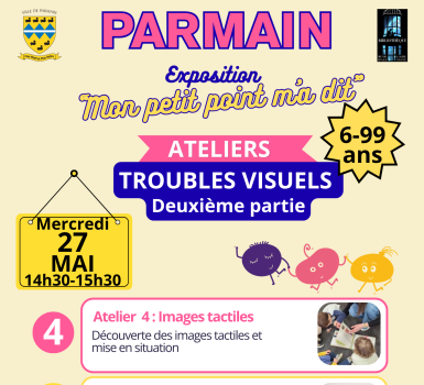 Bibliothèque - Ateliers troubles visuels 27 mai 2026
