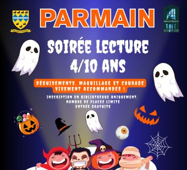 bibliothèque soirée lecture 17 octobre 2025