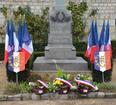 Monument aux Morts - Cérémonie militaire