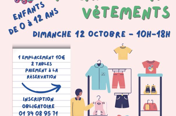 affiche bourse aux jouets 12 octobre 2025