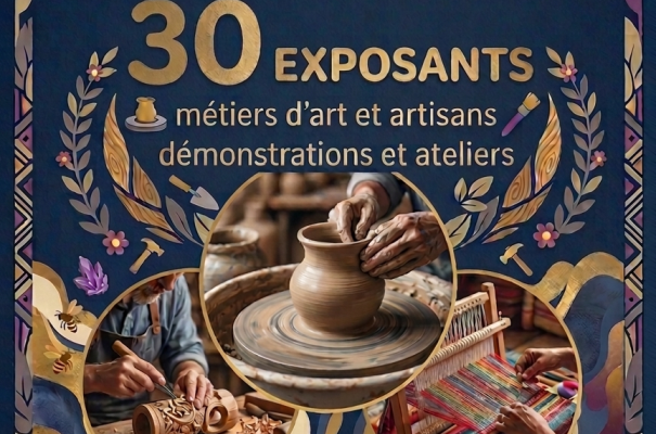 Affiche salon de l'artisanat 2026