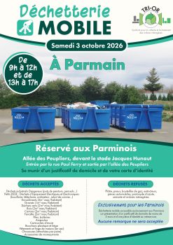 Affiche-dechetterie-mobile-parmain-3 octobre 2026