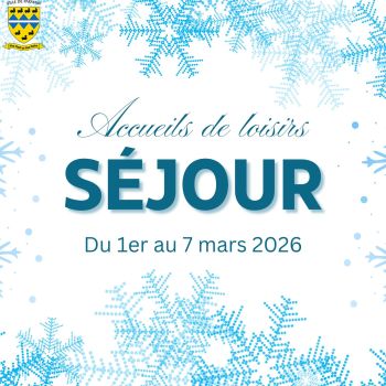 Accueils de loisirs, séjour hiver 2026