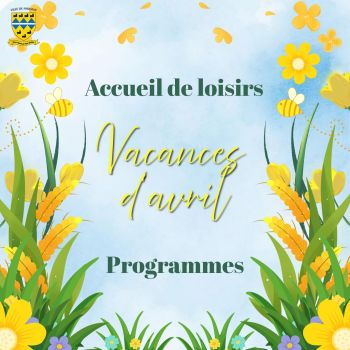 Accueils de loisirs, vacances d'avril 2026.