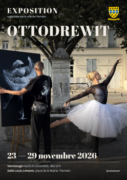 affiche exposition Ottodrewit - Novembre 2026