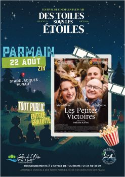 Affiche Cinéma 22 août 2026 « Les petites victoires » Parmain