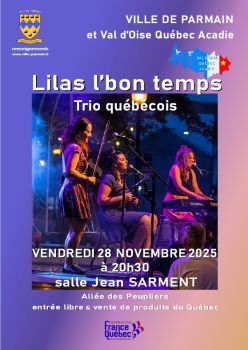 AFFICHE CONCERT QUEBEC 28 novembre 2025