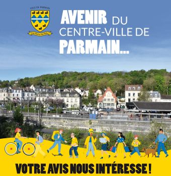 Affiche concertation centre ville