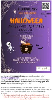 affiche Halloween APEPJ 2025