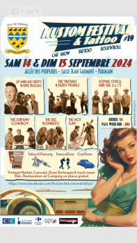 affiche Kustom Festival 2024