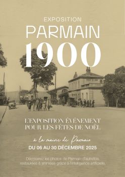 affiche exposition Parmain 1900