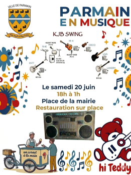 affiche Parmain en musique 20 juin 2026