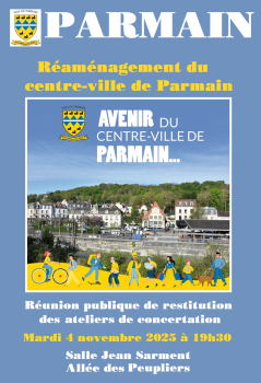 affiche réunion publique restitution 4 novembre 2025