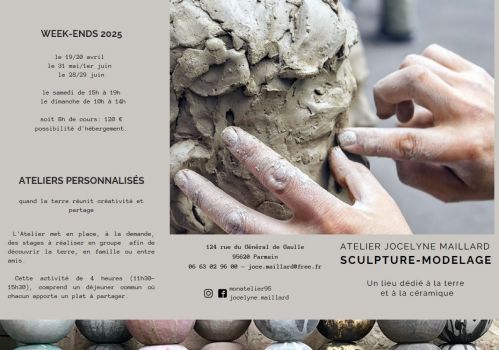 Ateliers sculpture Jocelyne Maillard