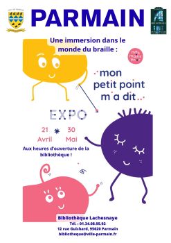 Bibliothèque - Mon petit point m'a dit - avril 2026