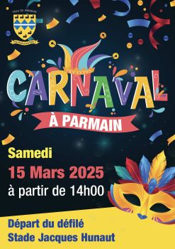 Affiche carnaval 2025