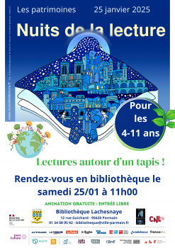 Bibliothèque - Nuits de la lecture 2025