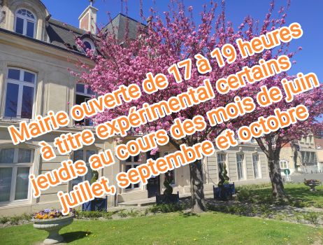 ouverture nocturne jeudi mairie
