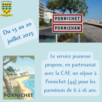 Service enfance jeunesse, séjour juillet 2025.