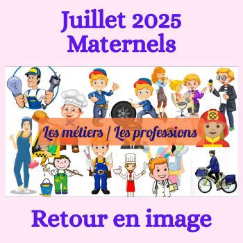 Accueils de loisirs maternel, juillet 2025.