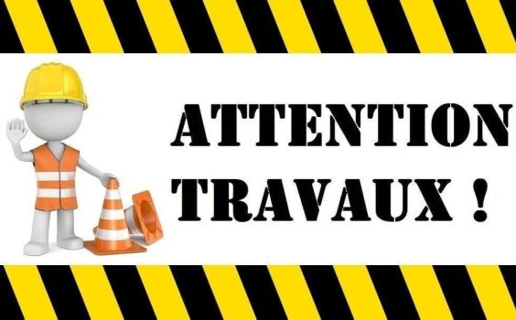 attention travaux