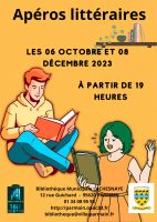 Bibliothèque - animation du dernier trimestre 2023