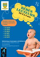 Bibliothèque - Bébés - lecteurs - 2024