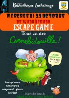 Bibliothèque - Escape game Cornebidouille - 2024